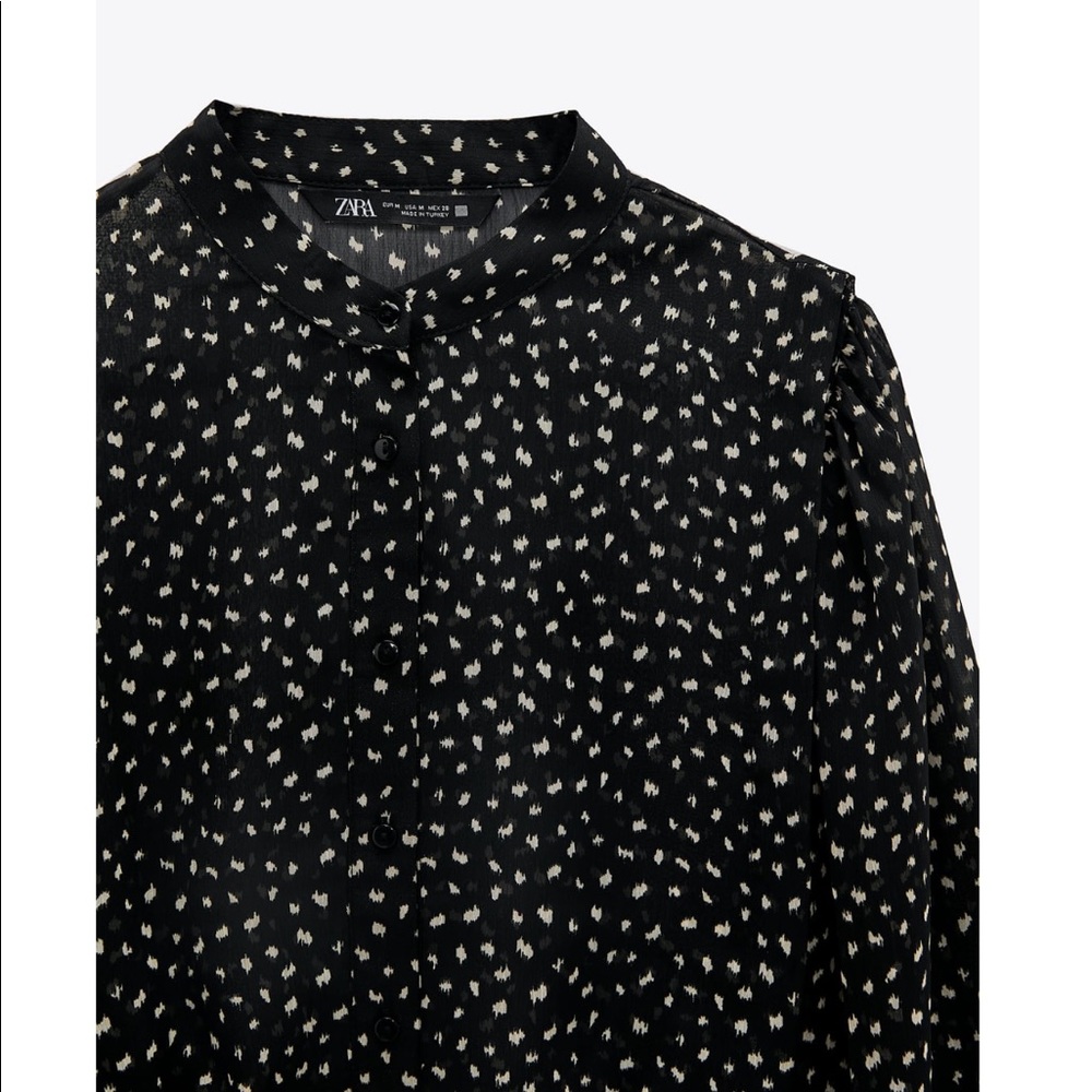 ZARA cropped blouse - Picture 4 of 4